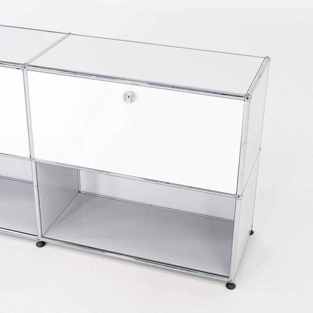 2000s Second Cycle USM Haller Light Grey C2A Credenza 60x14x30