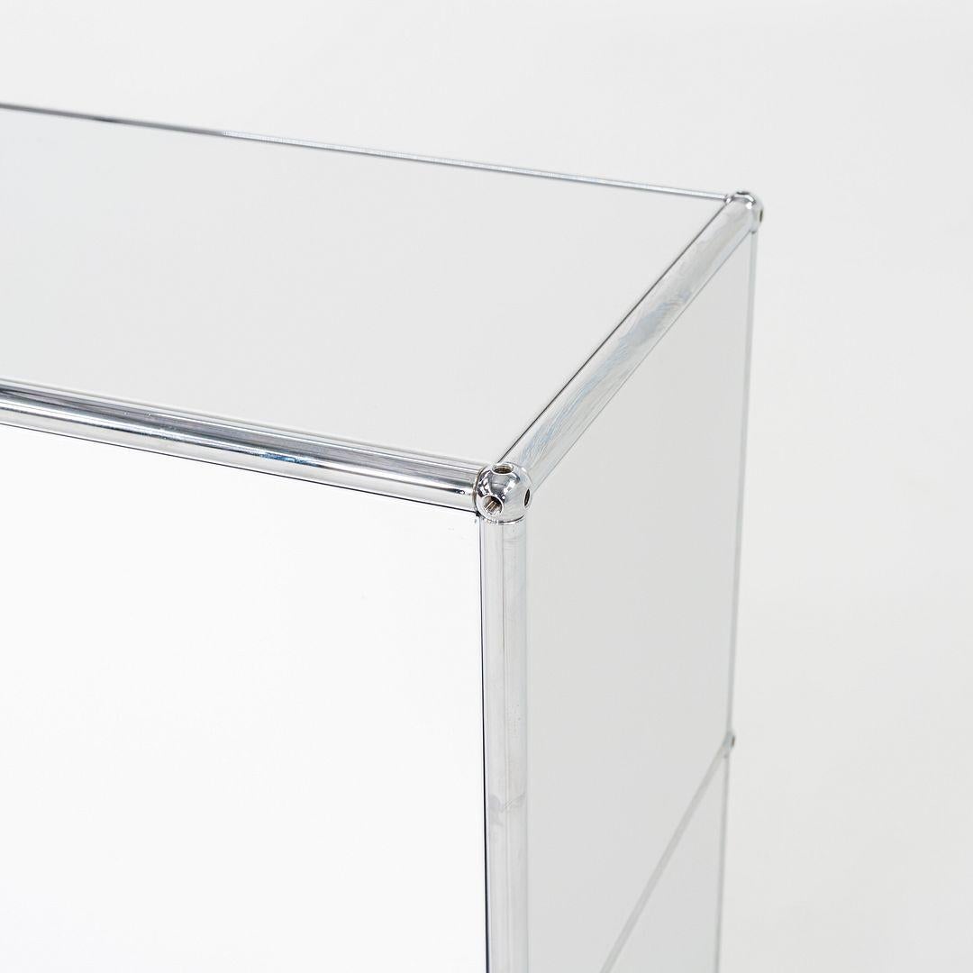 2000s Second Cycle USM Haller Light Grey C2A Credenza 60x14x30