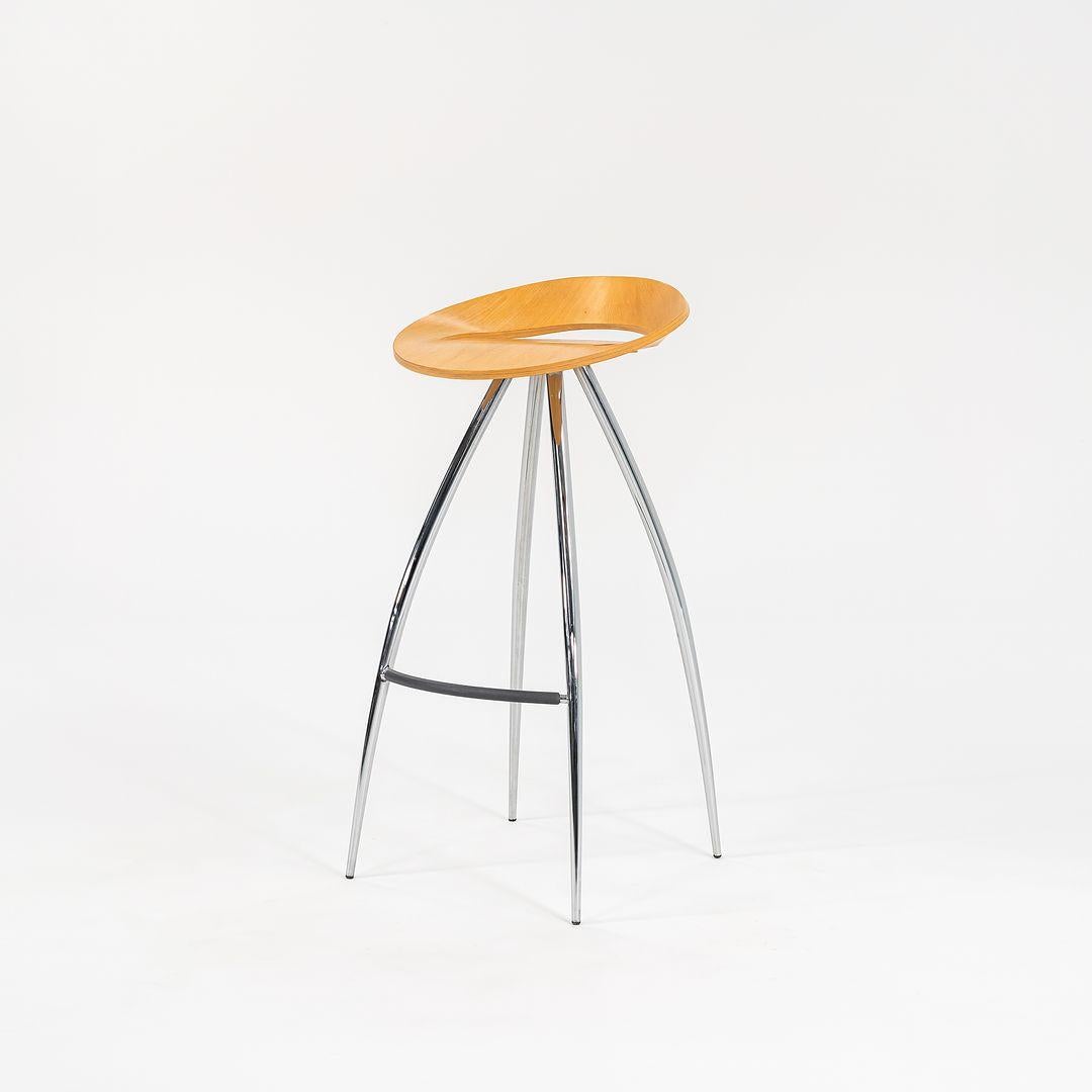2000s Set of 4 Lyra Bar Stools by Design Group Italia for Magis in Beech For Sale 3