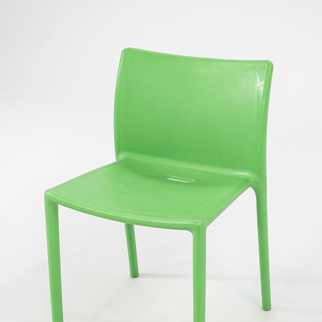 Satz von vier Air Chairs von Jasper Morrison für Magis, Italien, in Grün, 2000er Jahre im Angebot 5