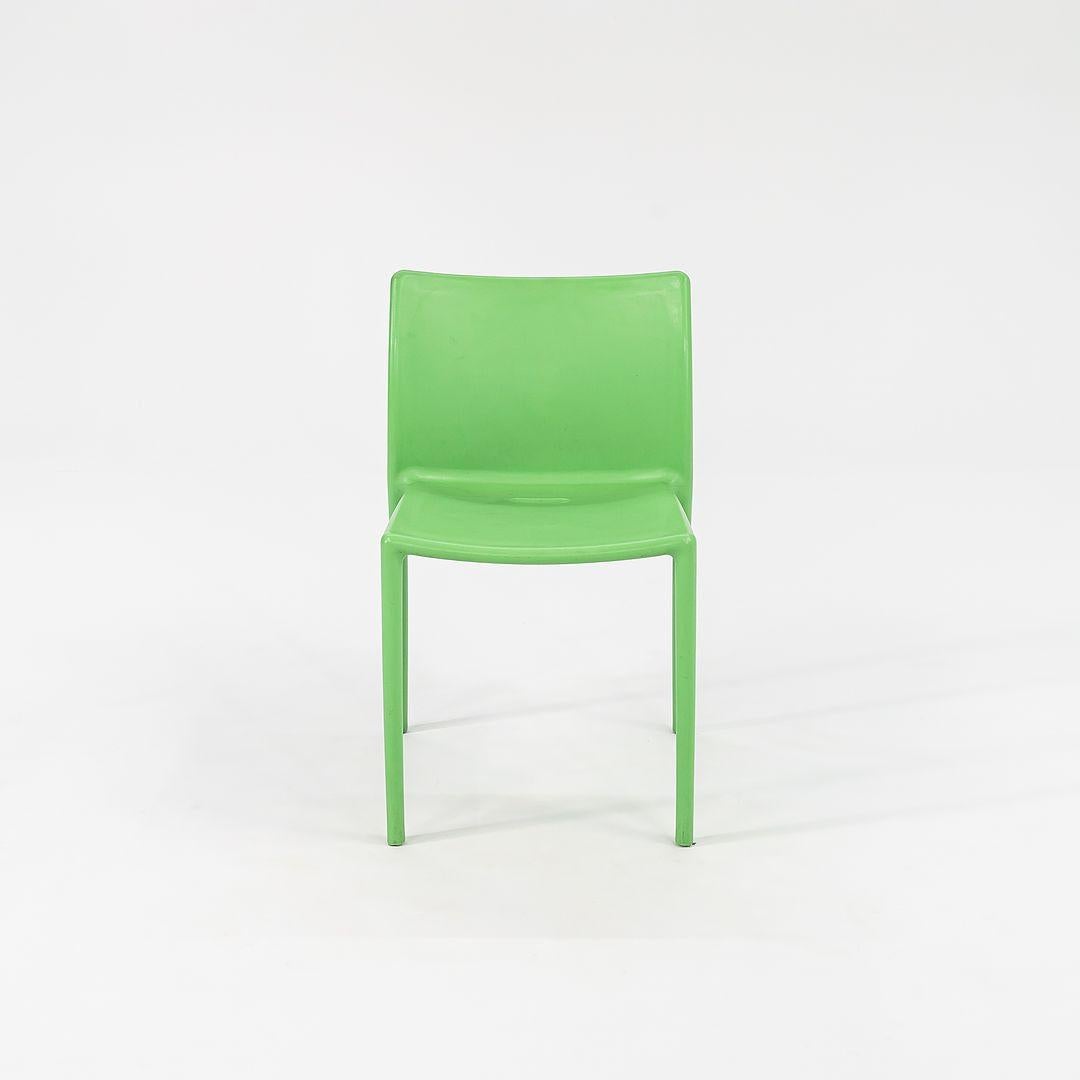 Satz von vier Air Chairs von Jasper Morrison für Magis, Italien, in Grün, 2000er Jahre (Moderne) im Angebot