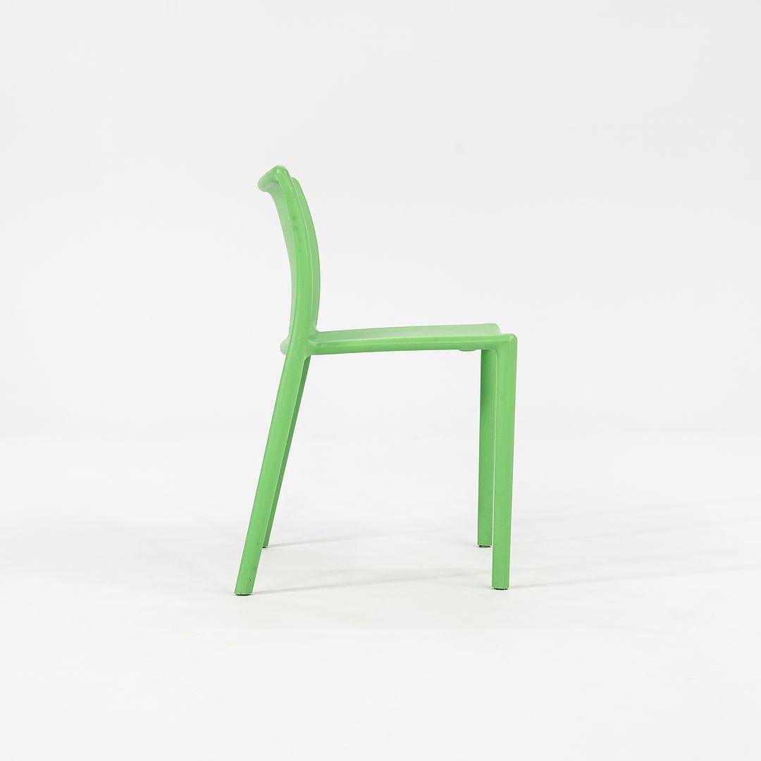 Satz von vier Air Chairs von Jasper Morrison für Magis, Italien, in Grün, 2000er Jahre im Zustand „Gut“ im Angebot in Philadelphia, PA
