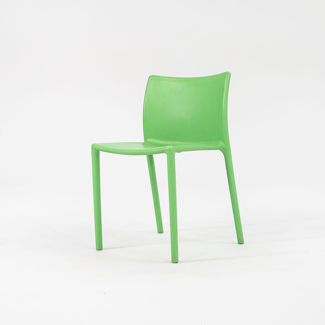 Satz von vier Air Chairs von Jasper Morrison für Magis, Italien, in Grün, 2000er Jahre (21. Jahrhundert und zeitgenössisch) im Angebot
