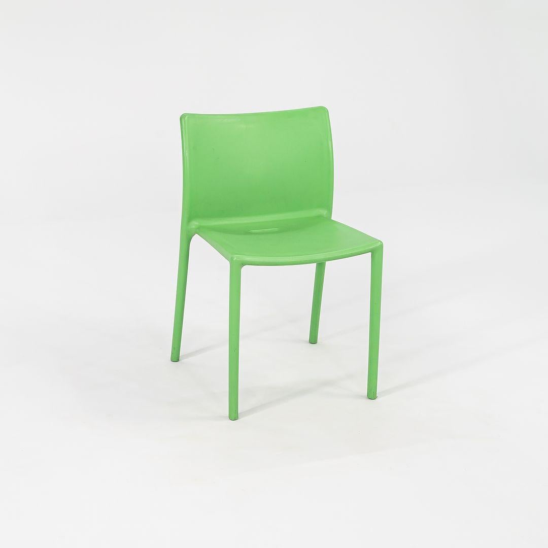Satz von vier Air Chairs von Jasper Morrison für Magis, Italien, in Grün, 2000er Jahre im Angebot 1