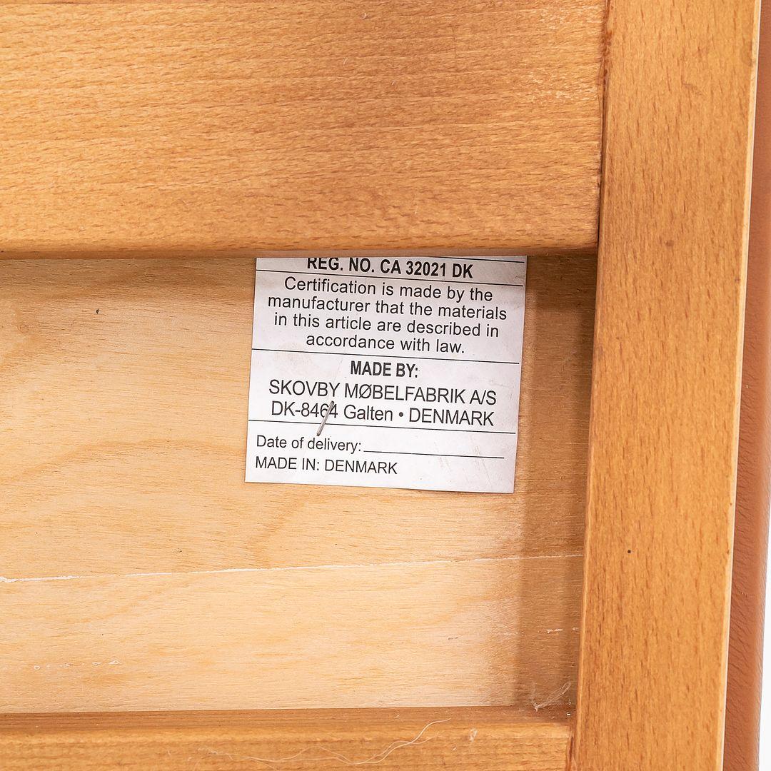 Set di sei sedie da pranzo in legno di ciliegio danese degli anni 2000 di Per Hansbaek per Skovby SM51 in vendita 2