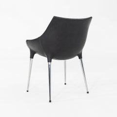 2000s Juego de seis sillas de comedor de piel Philippe Starck para Cassina 246 Passion