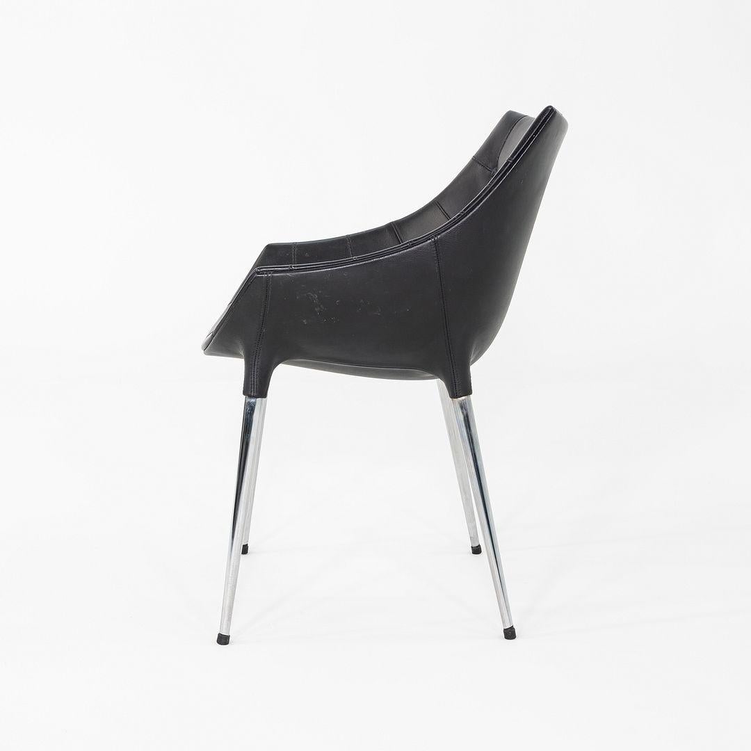 Moderno Set di sei sedie da pranzo in pelle anni 2000 Philippe Starck per Cassina 246 Passion in vendita