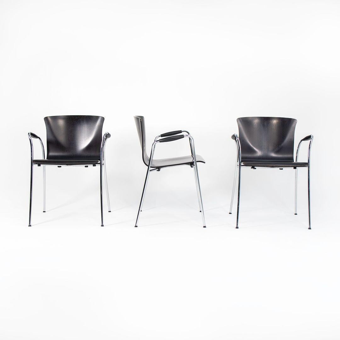 Steel 2000s Set of Three Vico Magistretti for DePadova 