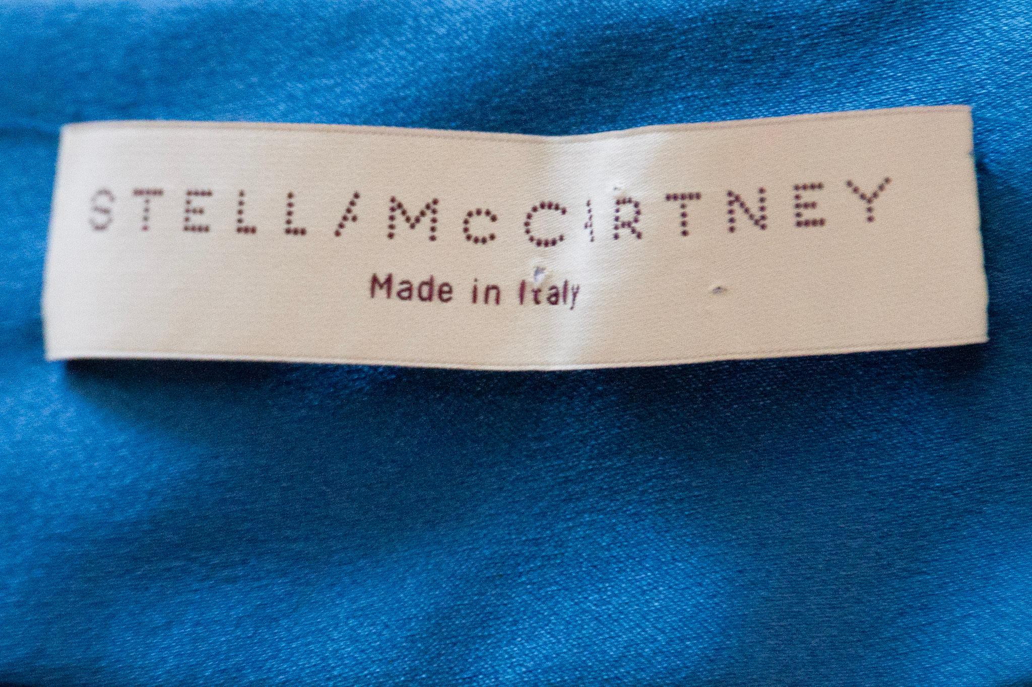 2000s Stella McCartney Silk One Shoulder Shift Dress  7