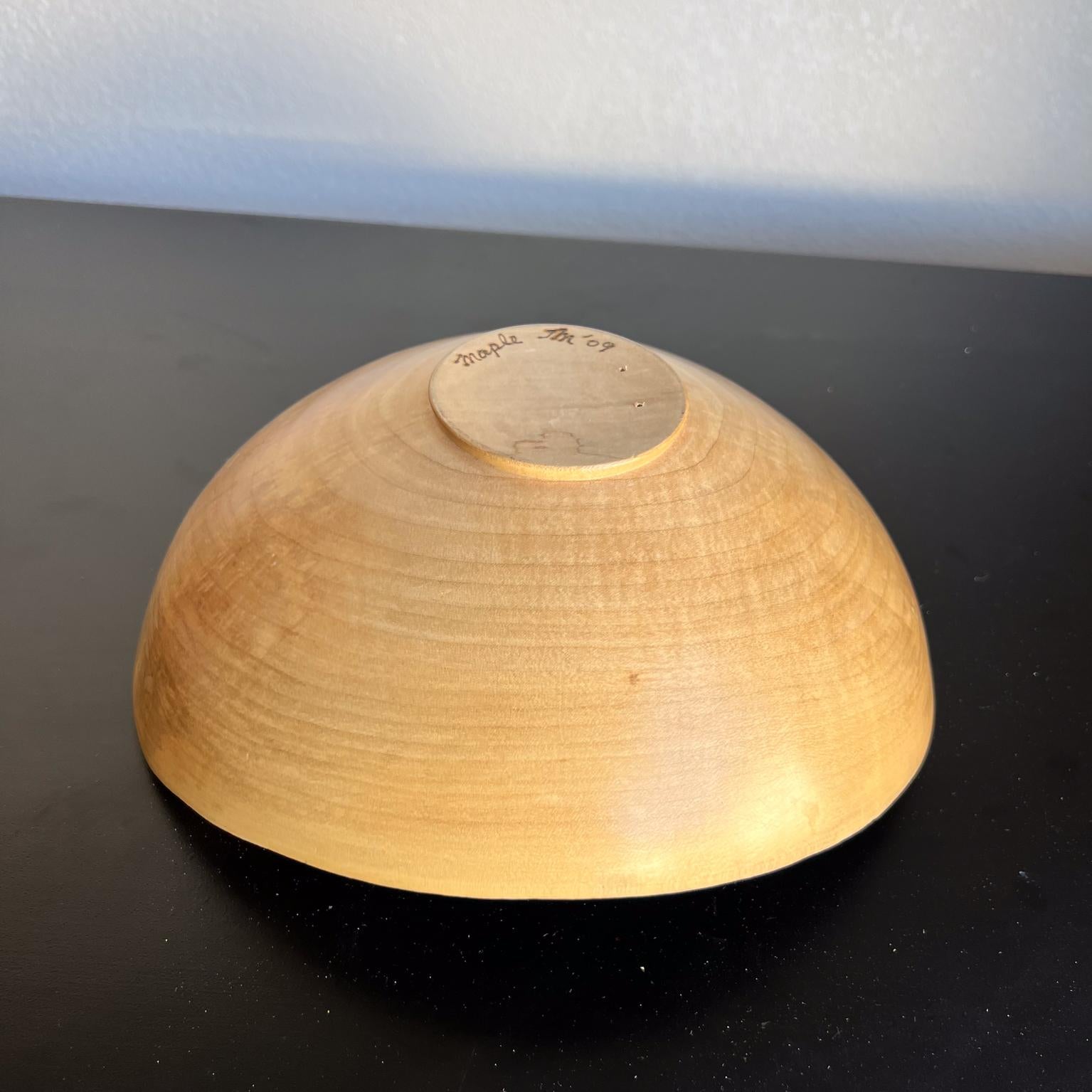 XXIe siècle et contemporain Années 2000 Studio A Bol en érable Sculpture en bois tourné en vente