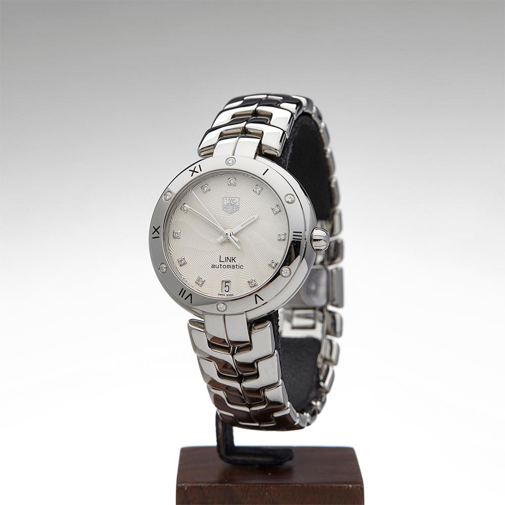 Contemporary 2000's Tag Heuer Link Stainless Steel WAT2312.BA095 Wristwatch
 *
 *Complete with: Box Only dated 2000's
 *Case Size: 34mm
 *Strap: Stainless Steel
 *Age: 2000's
 *Strap length: Adjustable up to 19cm. Please note we can order spare