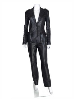 2000's Thierry Mugler Leather Set Matrix Style S/M