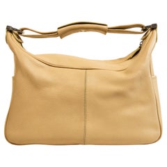 Borsa a tracolla Tod's anni 2000 in pelle beige