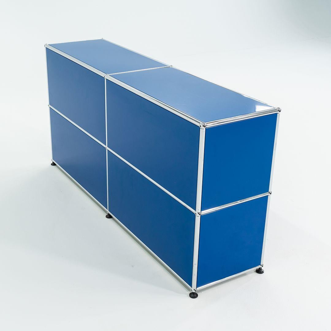 Usm Haller 2000 Blu C2A Credenza / Armadio con 2x cassetti estraibili in vendita 4