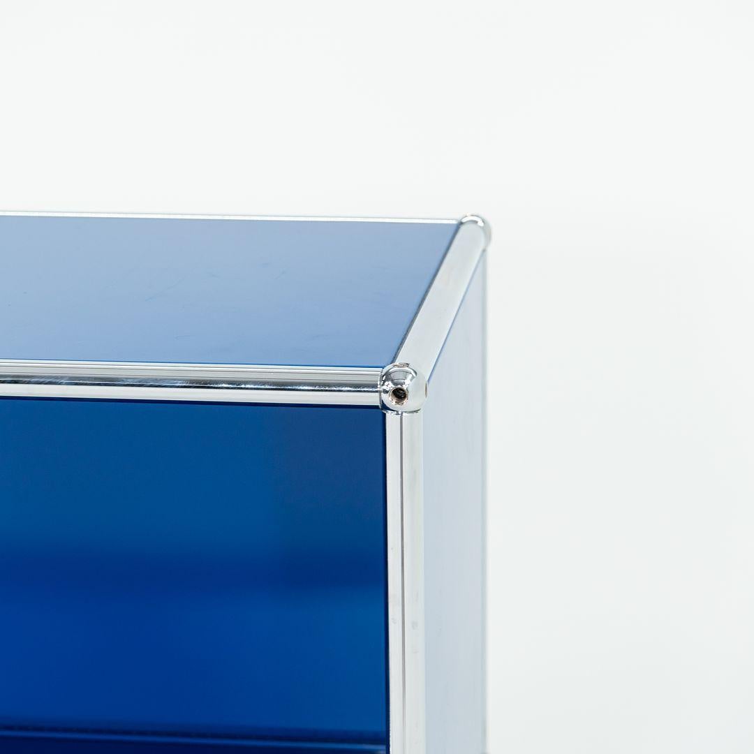 Usm Haller 2000 Blu C2A Credenza / Armadio con 2x cassetti estraibili in vendita 1
