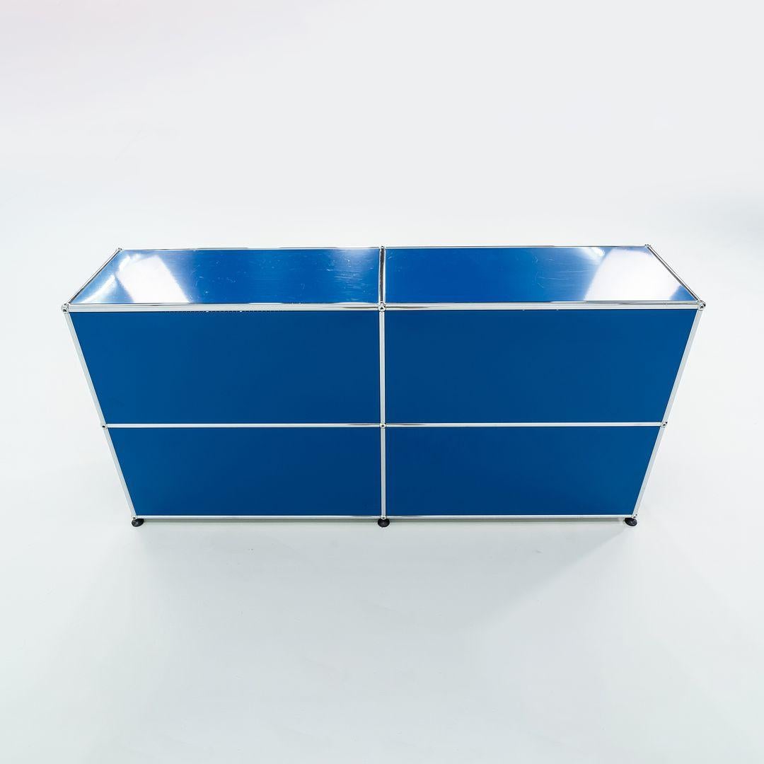 Usm Haller 2000 Blu C2A Credenza / Armadio con 2x cassetti estraibili in vendita 2