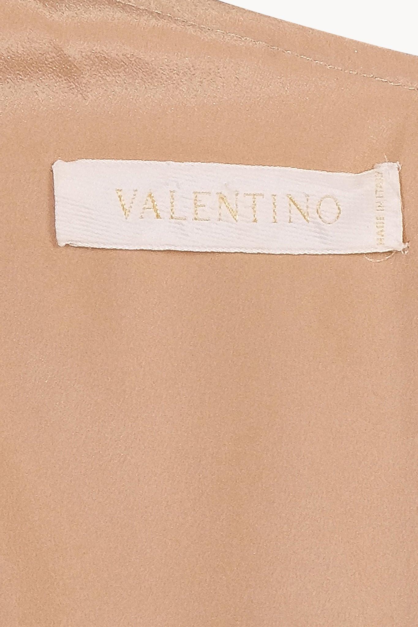 Women's 2000s Valentino Beige Dress For Sale