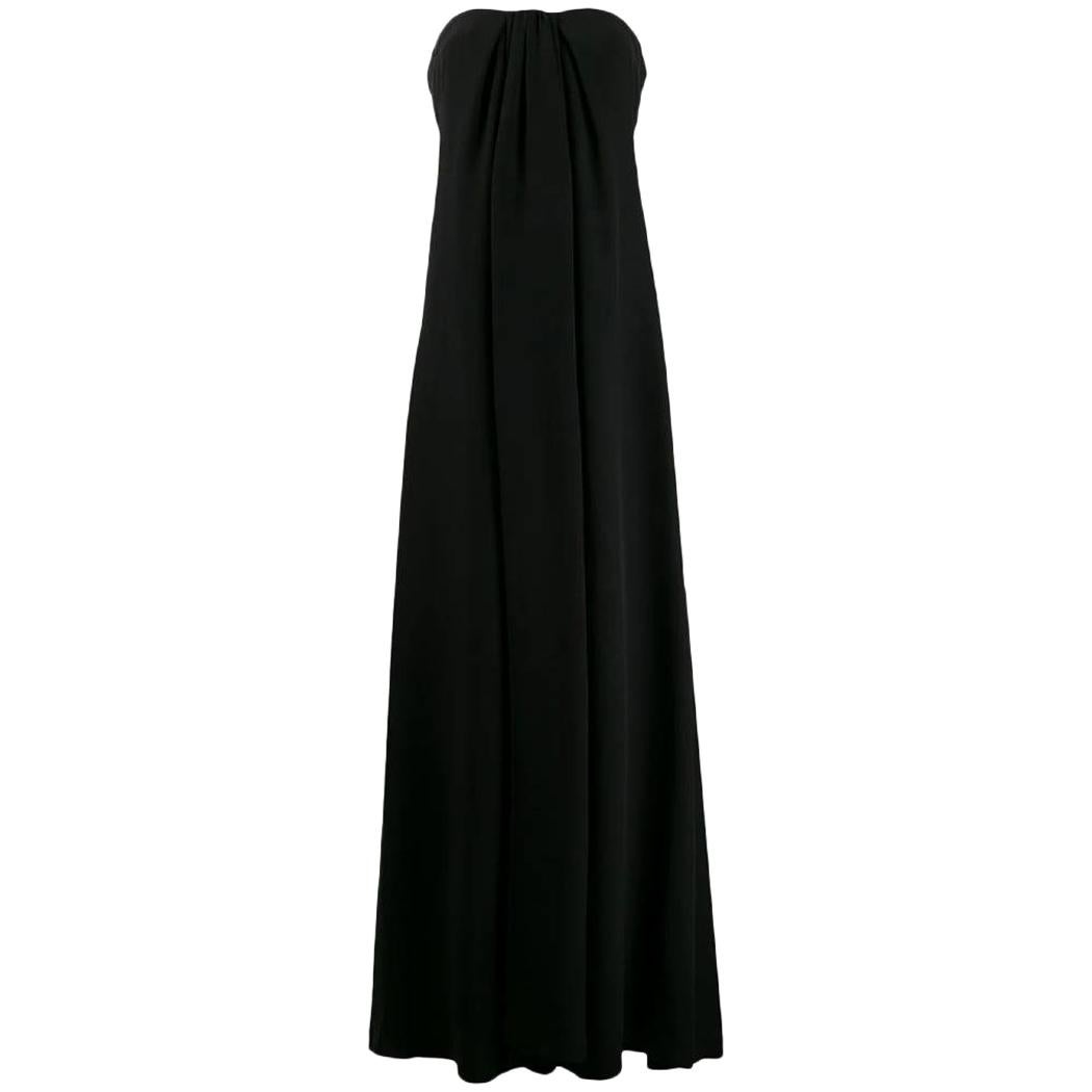 2000s Valentino Black Evening Dress