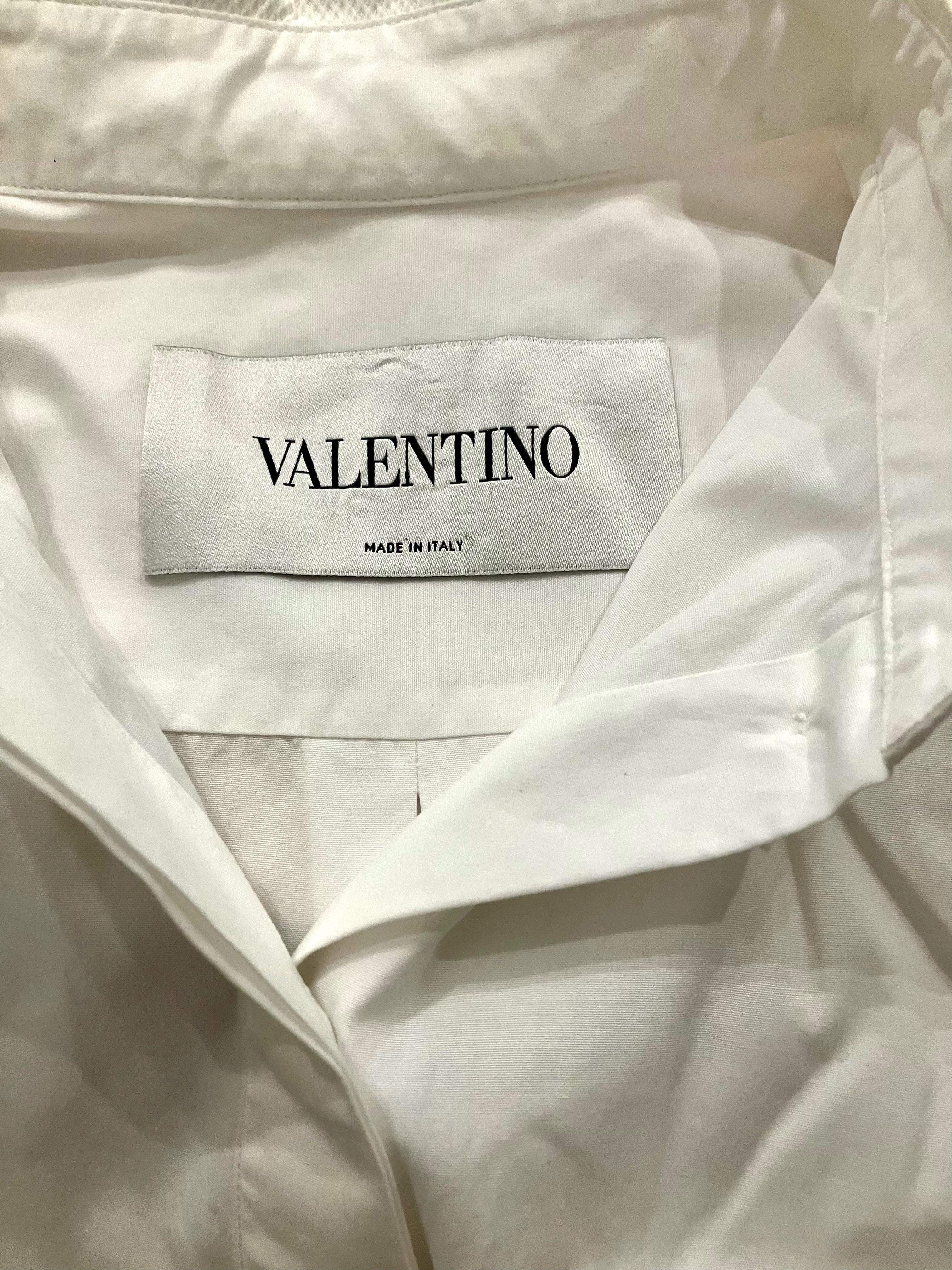 2000s Valentino by Pierpaolo Piccioli Dress Lace Shirt Dress 1