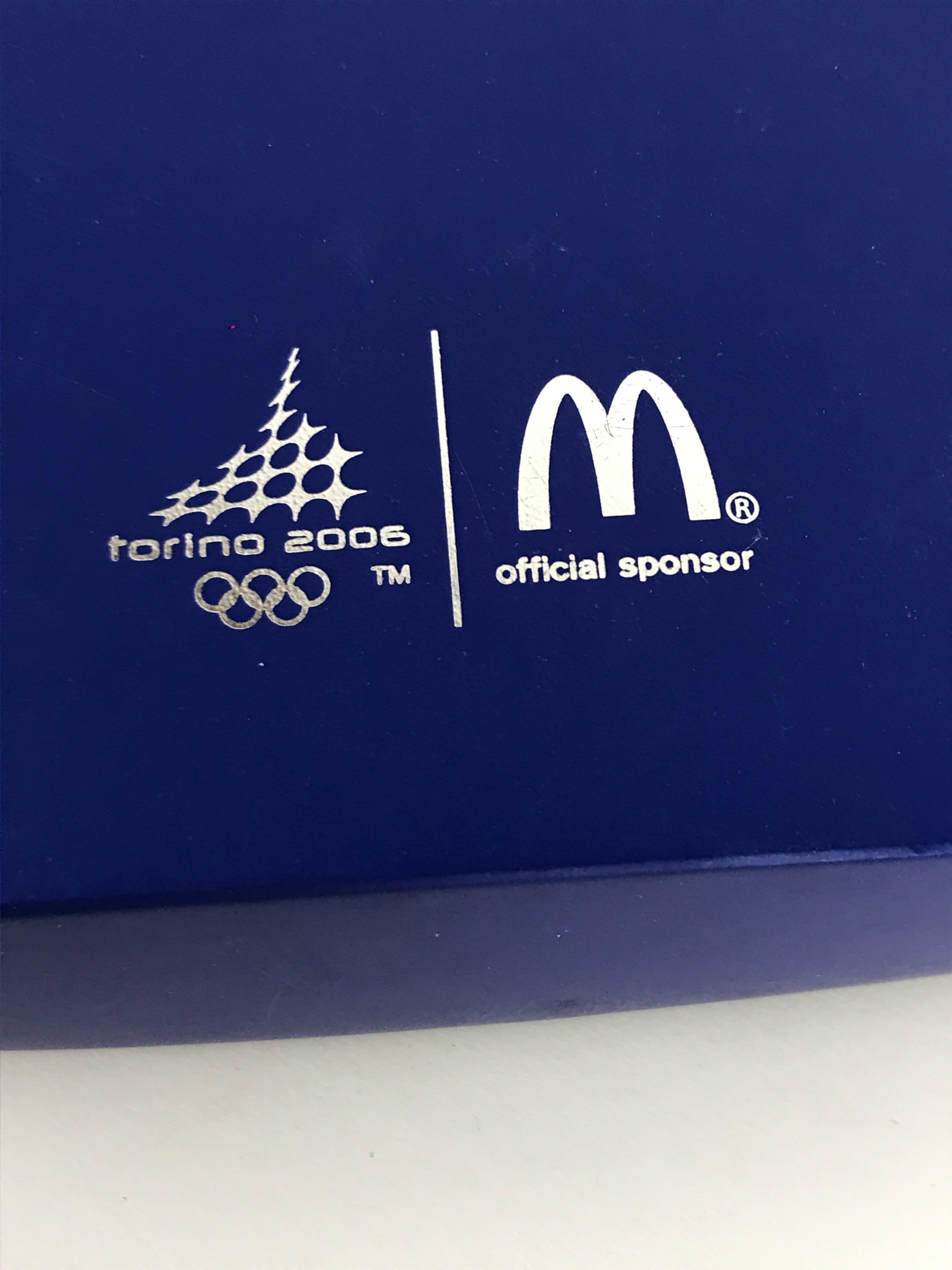 2000s Vintage McDonalds Celebratory Souvenir of 2006 Turin Olympic Winter Games For Sale 5