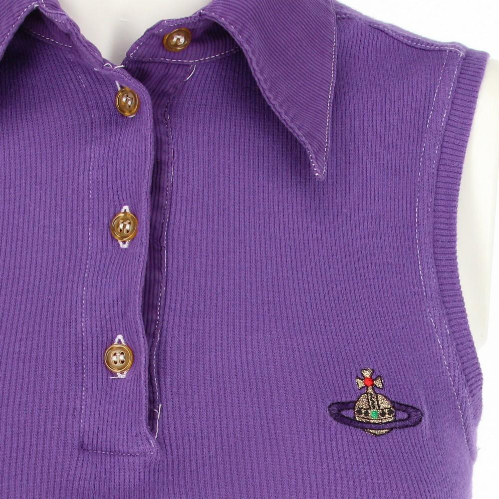 2000s Vivienne Westwood Purple Top In Excellent Condition In Lugo (RA), IT