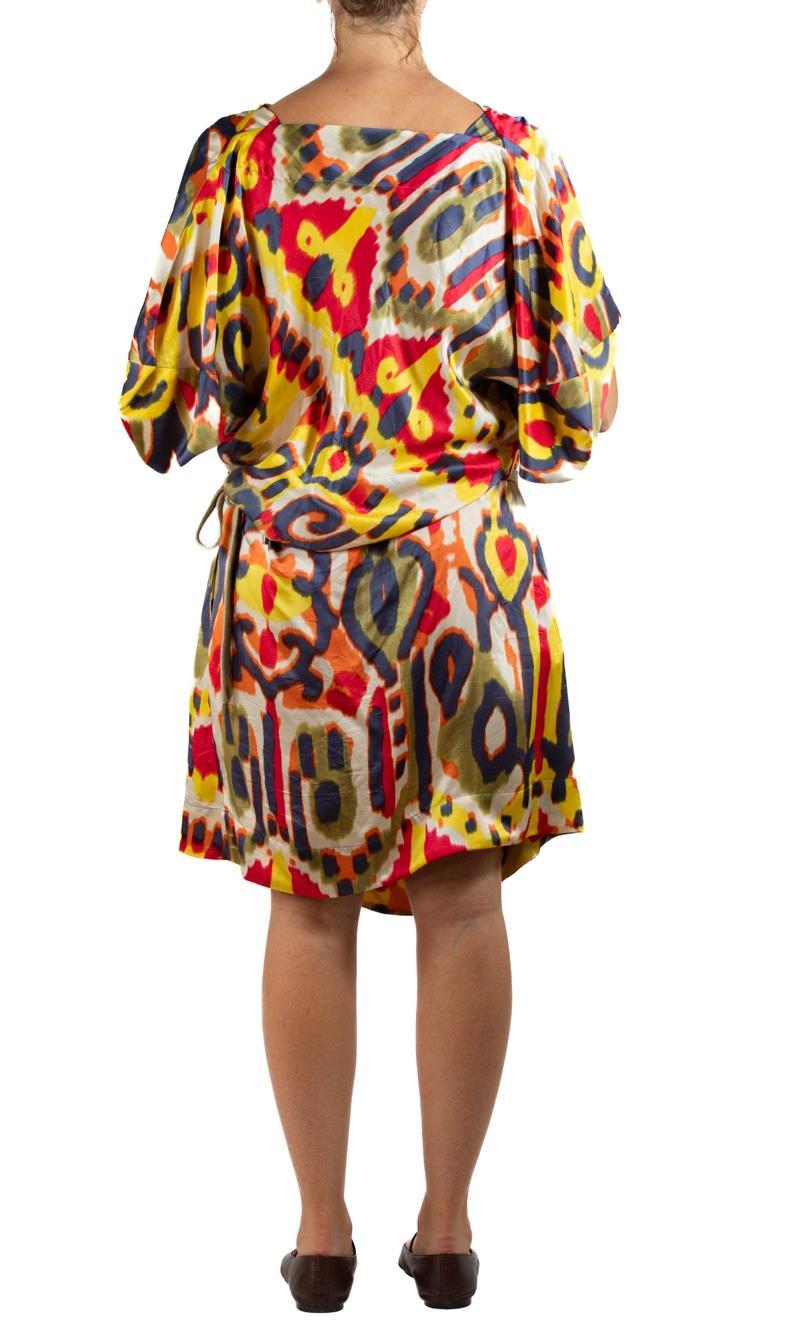 Women's 2000S Vivienne Westwood Silk Charmeuse Dress For Sale