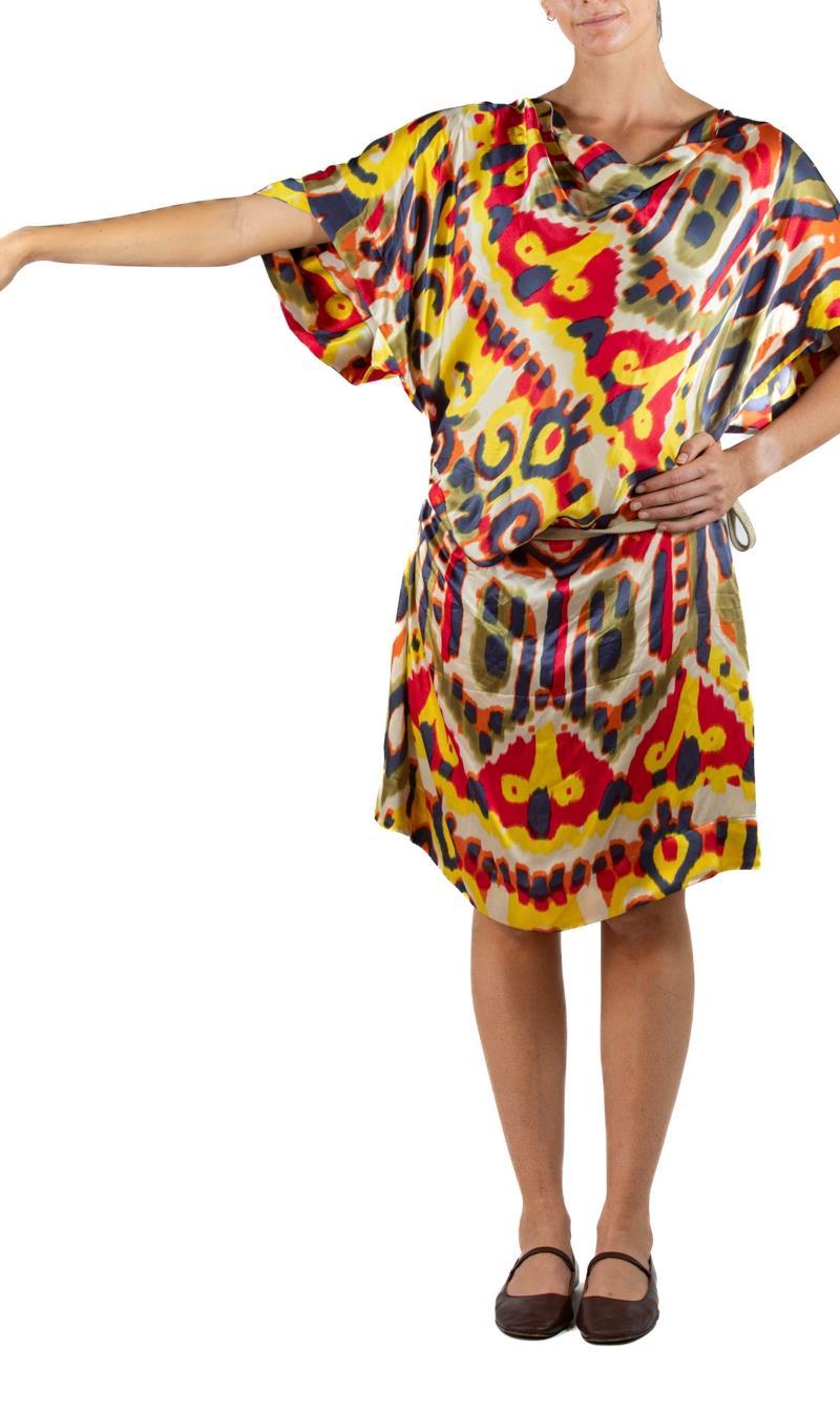 2000S Vivienne Westwood Silk Charmeuse Dress For Sale 3