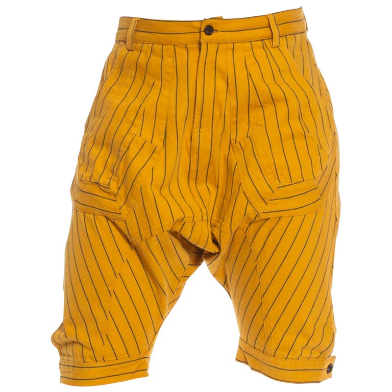 2000S Yellow Ochre Cotton Rare Early Henrik Vibskov Pants For Sale at ...
