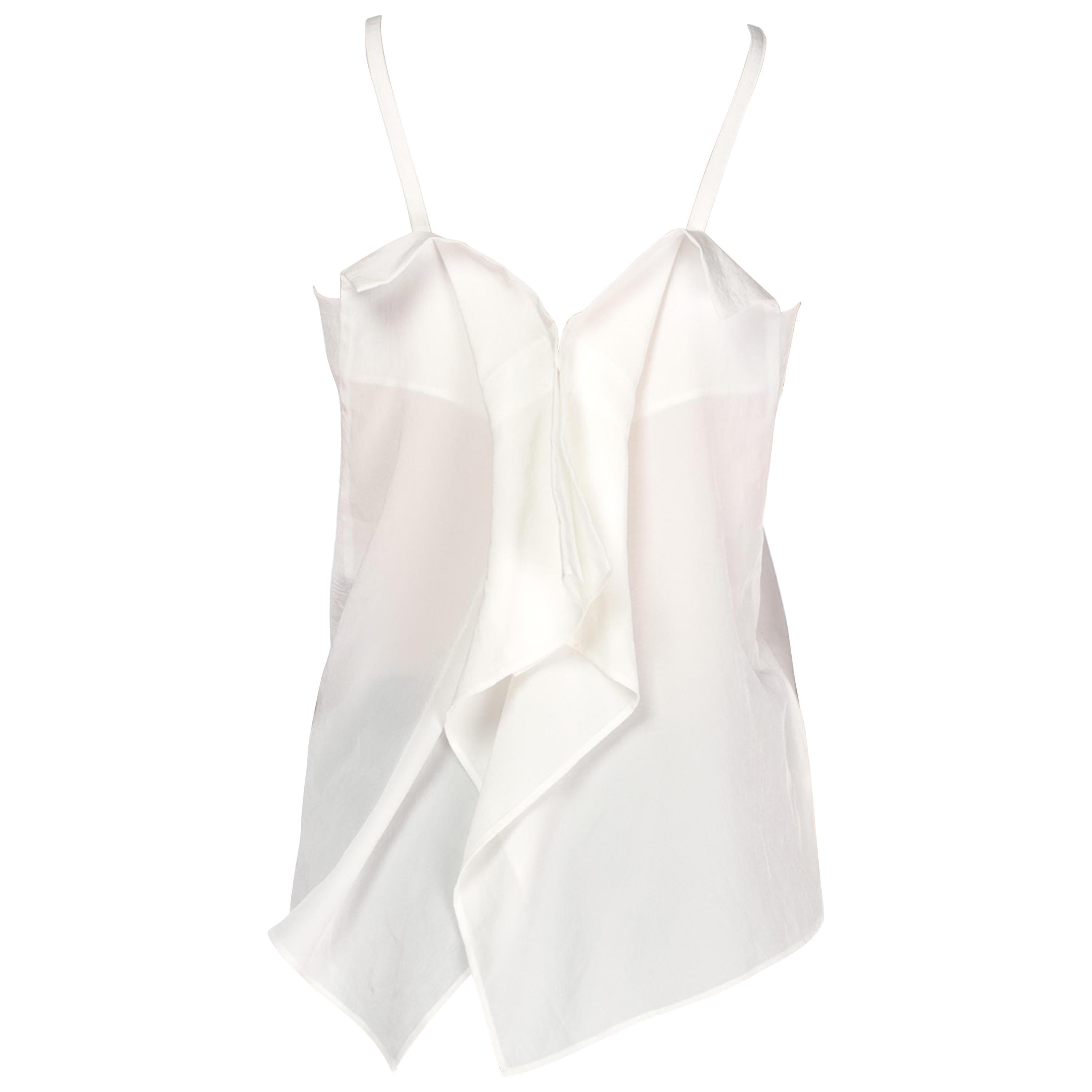 Celine White Cotton Short Sleeve Shirt at 1stDibs | celine white shirt