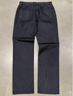 2000s Yves Saint Laurent by Tom Ford silk straight leg pants