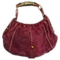 2000’s Yves Saint Laurent Mombasa bag with Sculptural Horn Handle