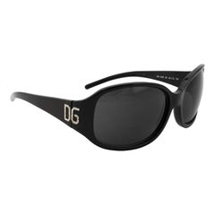 2000sDolce & Gabbana Black Sunglasses