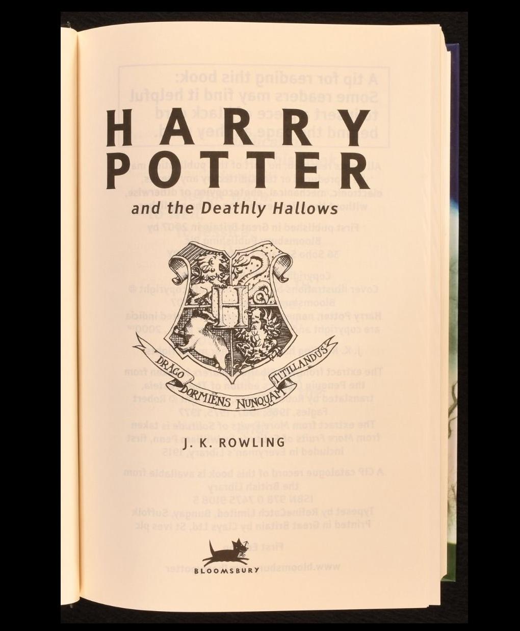XXIe siècle et contemporain 2001-2007 La série Harry Potter en vente