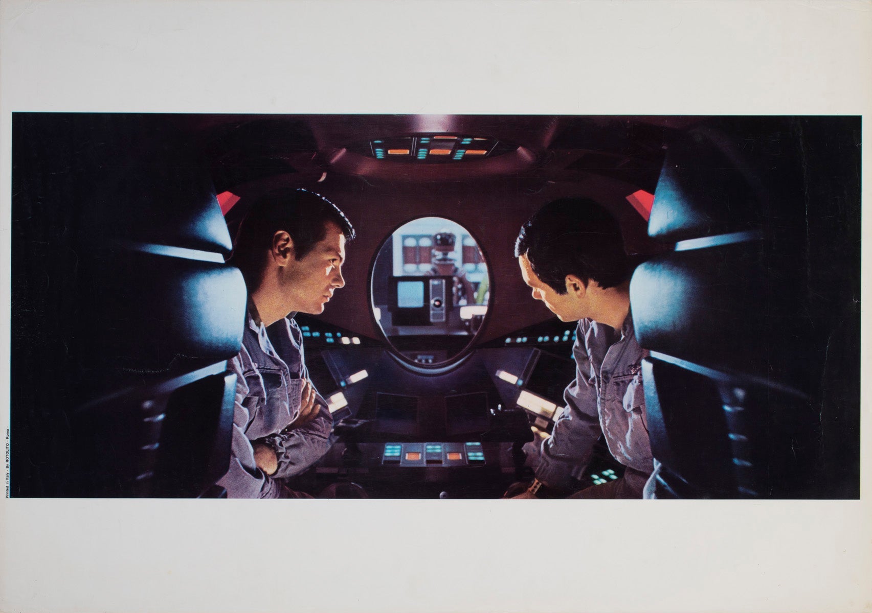 2001 A Space Odyssey 1968 Italian Jumbo Still Film Poster For Sale