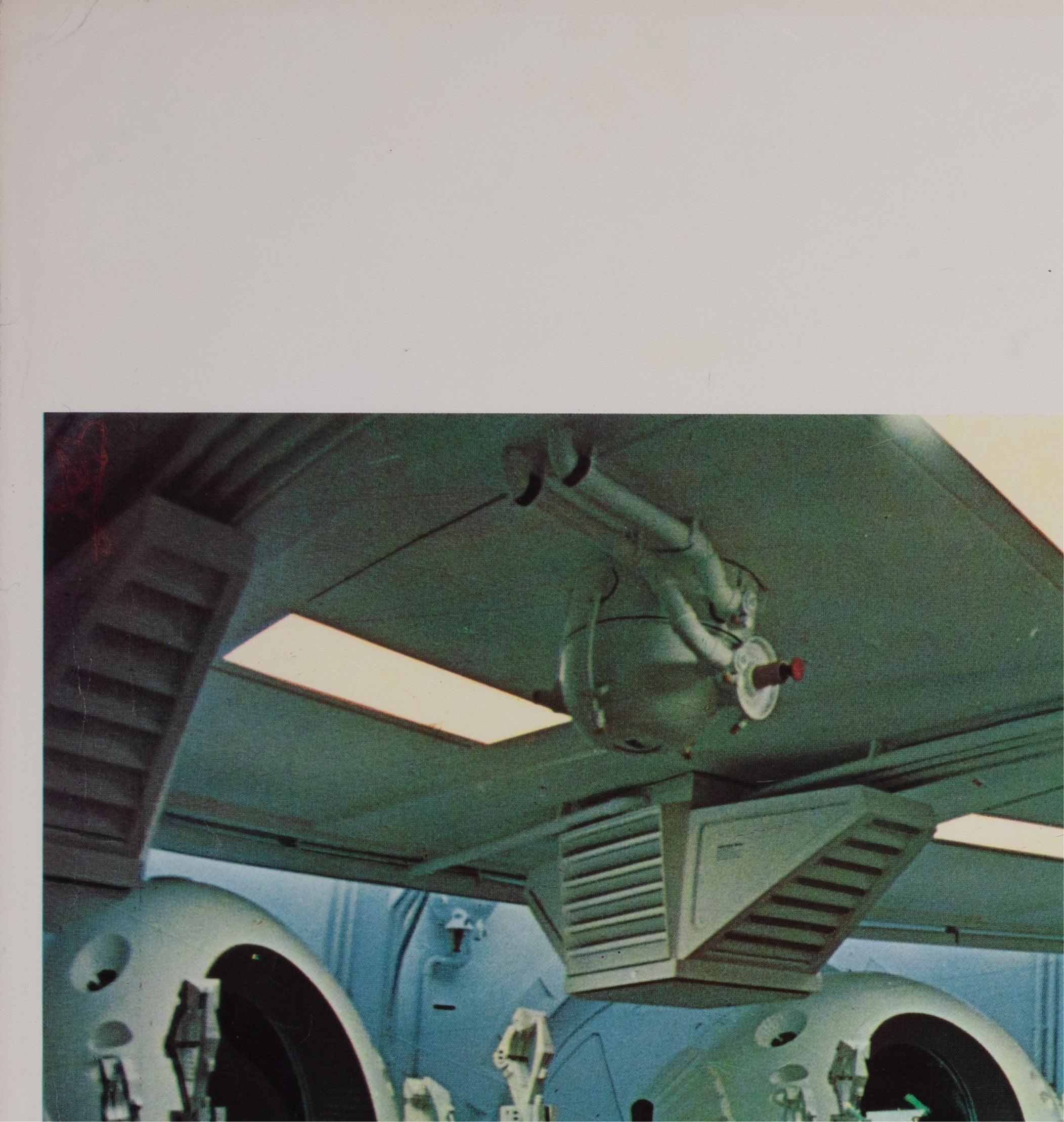 2001 A Space Odyssey 1968 Italian Jumbo Still Film Poster, HAL Spying In Good Condition For Sale In Bath, Somerset