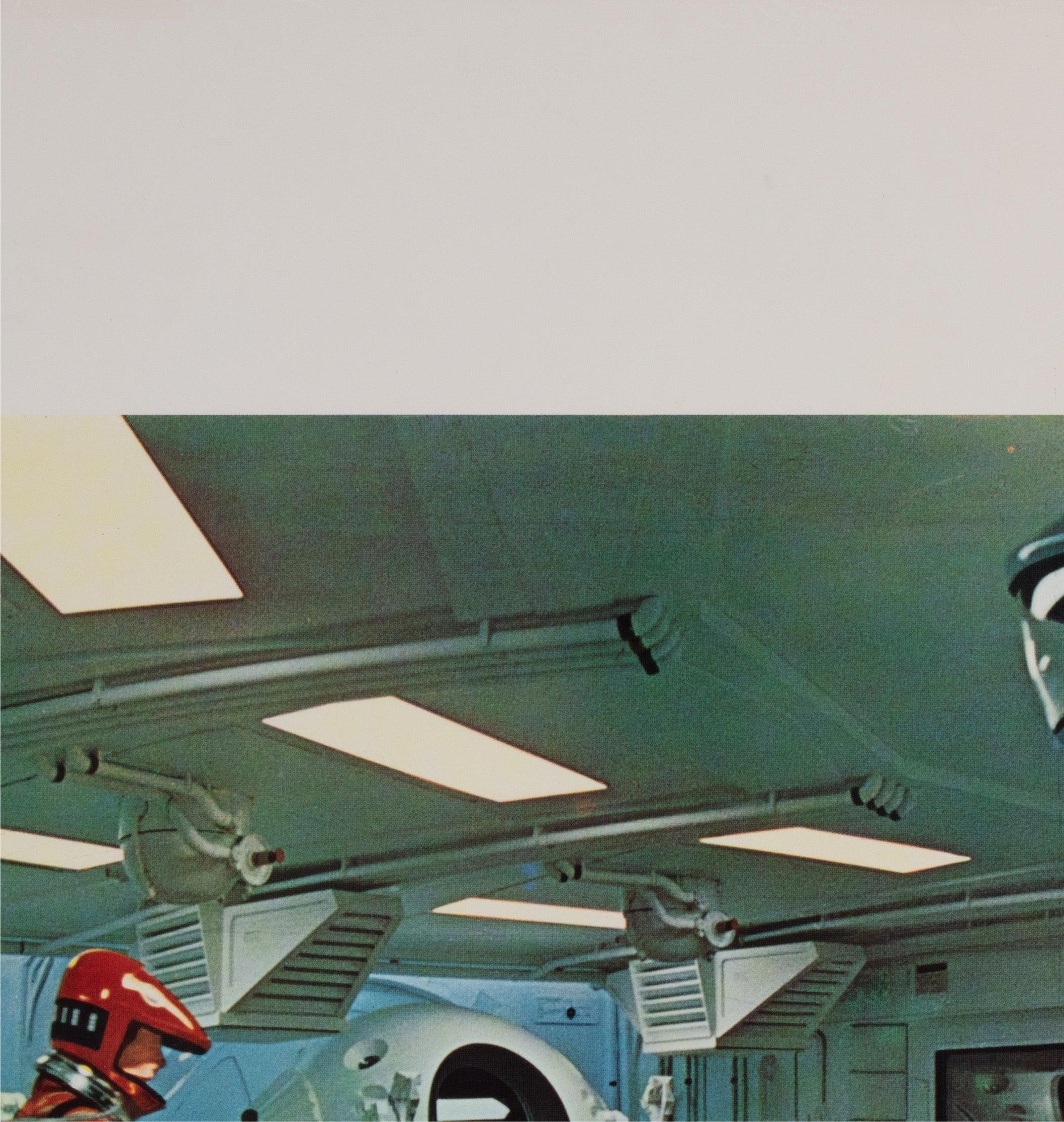 20th Century 2001 A Space Odyssey 1968 Italian Jumbo Still Film Poster, HAL Spying For Sale