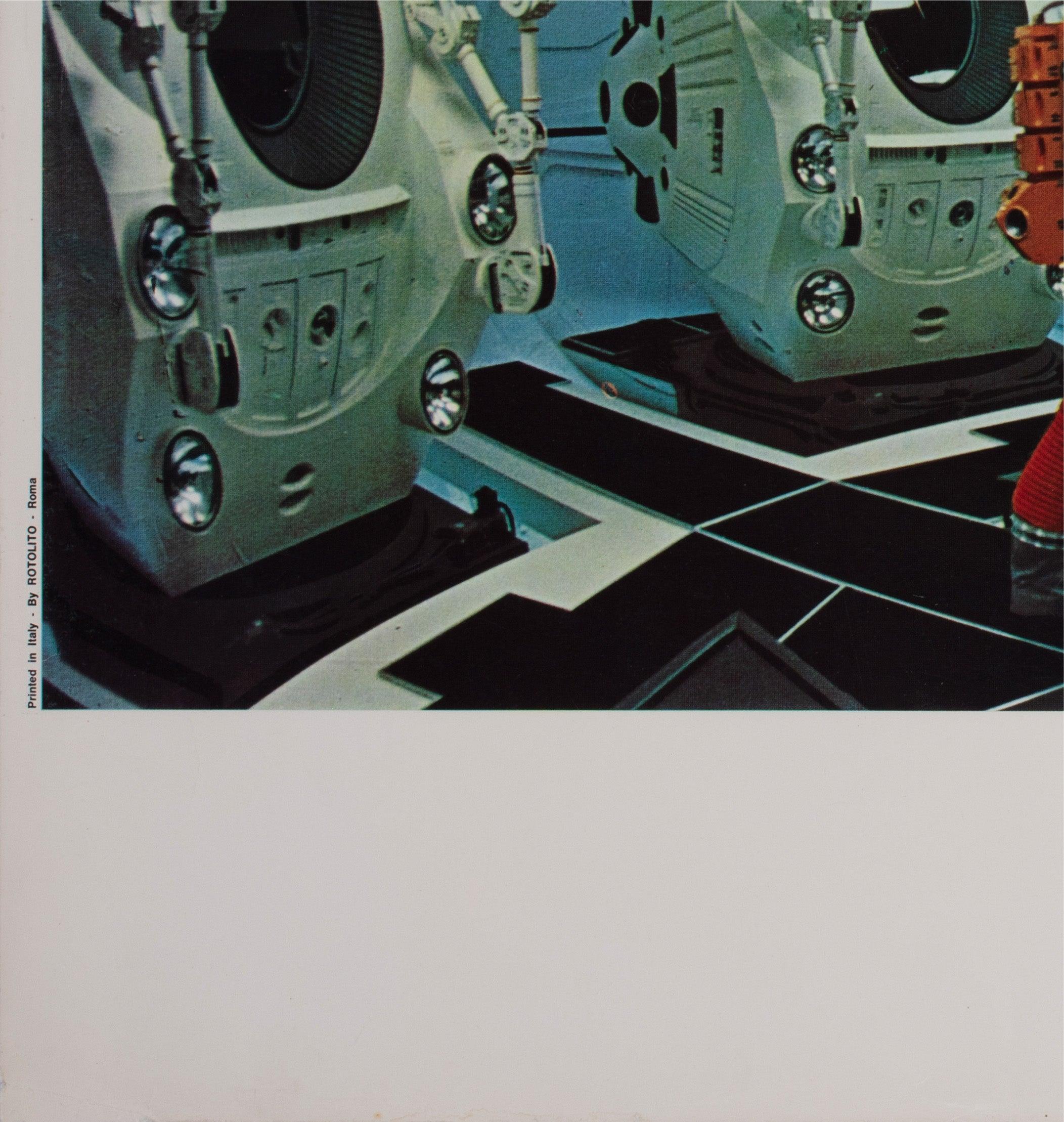 2001 A Space Odyssey 1968 Italian Jumbo Still Film Poster, HAL Spying For Sale 1