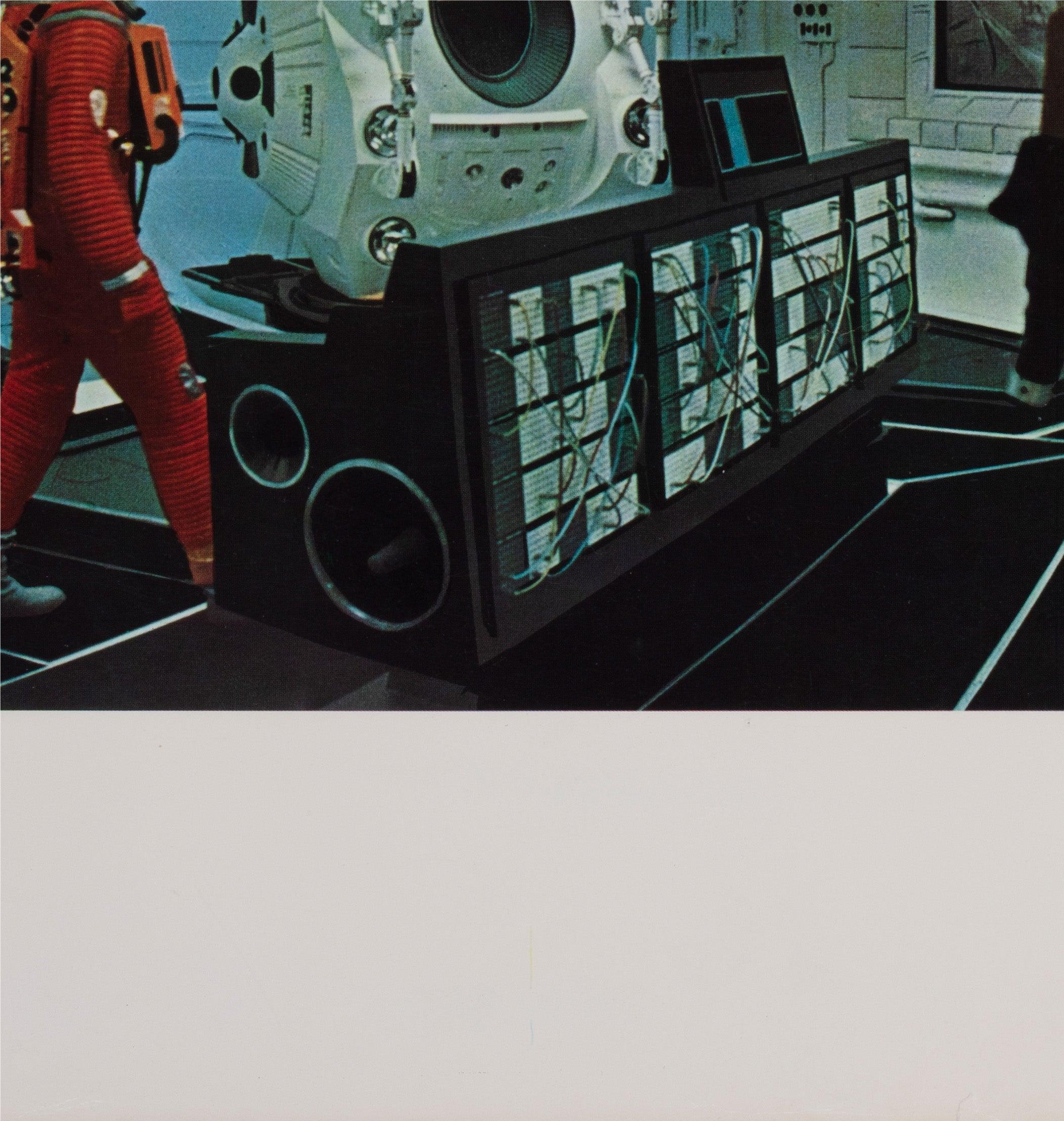 2001 A Space Odyssey 1968 Italian Jumbo Still Film Poster, HAL Spying For Sale 2