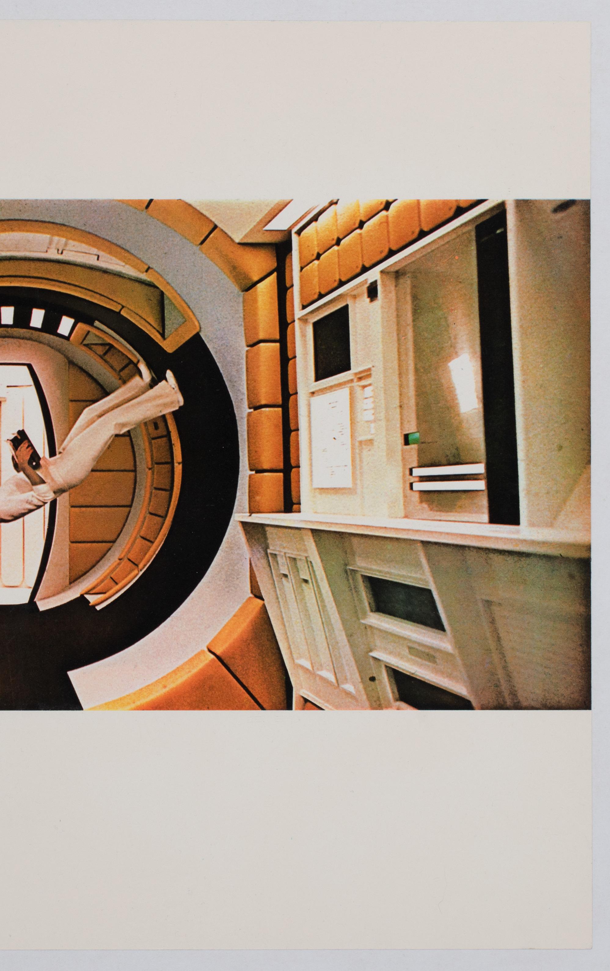 2001 A Space Odyssey 1968 Italienisches übergroßes Film-Stillplakat Hostess-Stil, Hostess-Stil im Zustand „Hervorragend“ im Angebot in Bath, Somerset