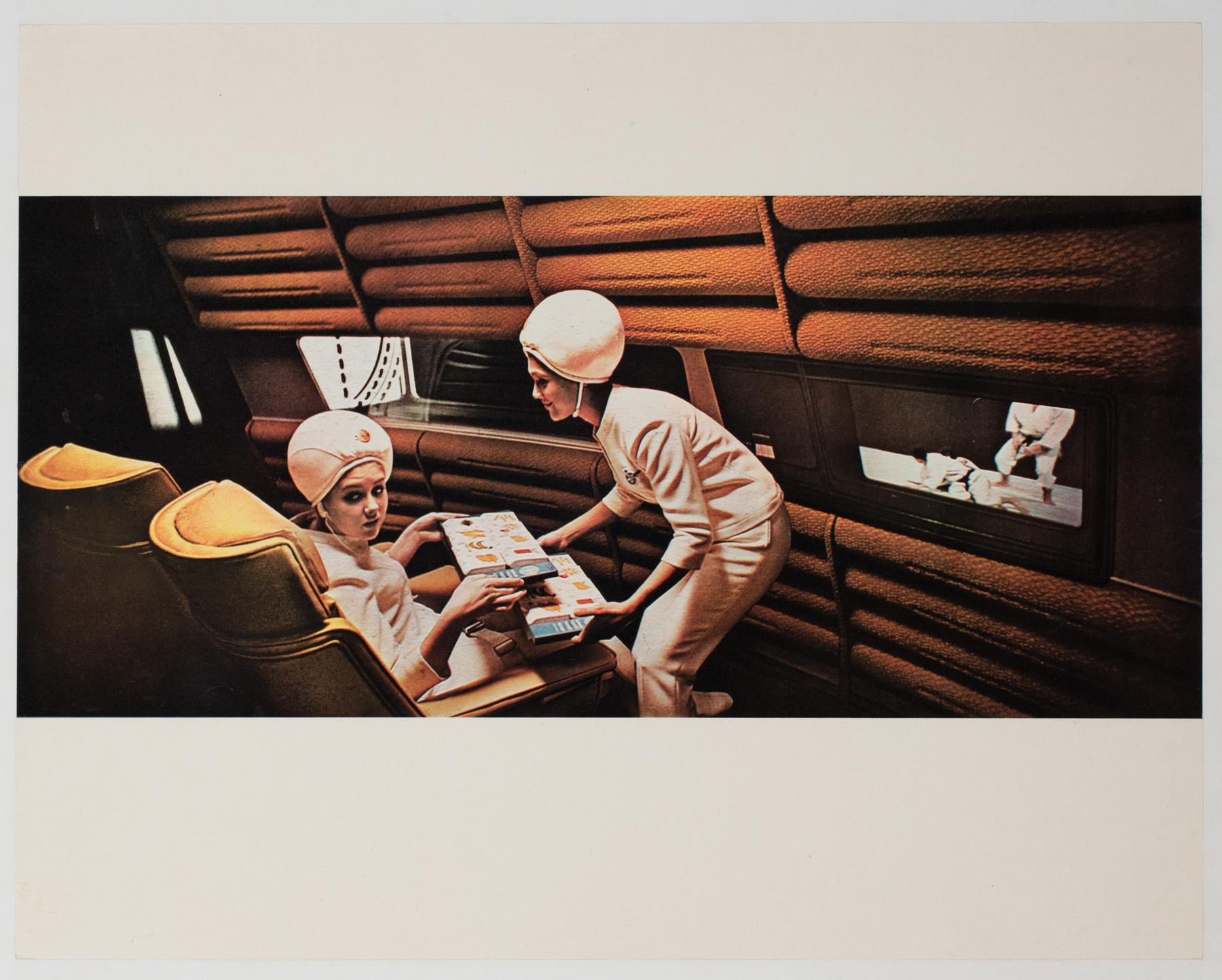 Americano 2001 A Space Odyssey 1968 Locandine di film sovradimensionate italiane in vendita