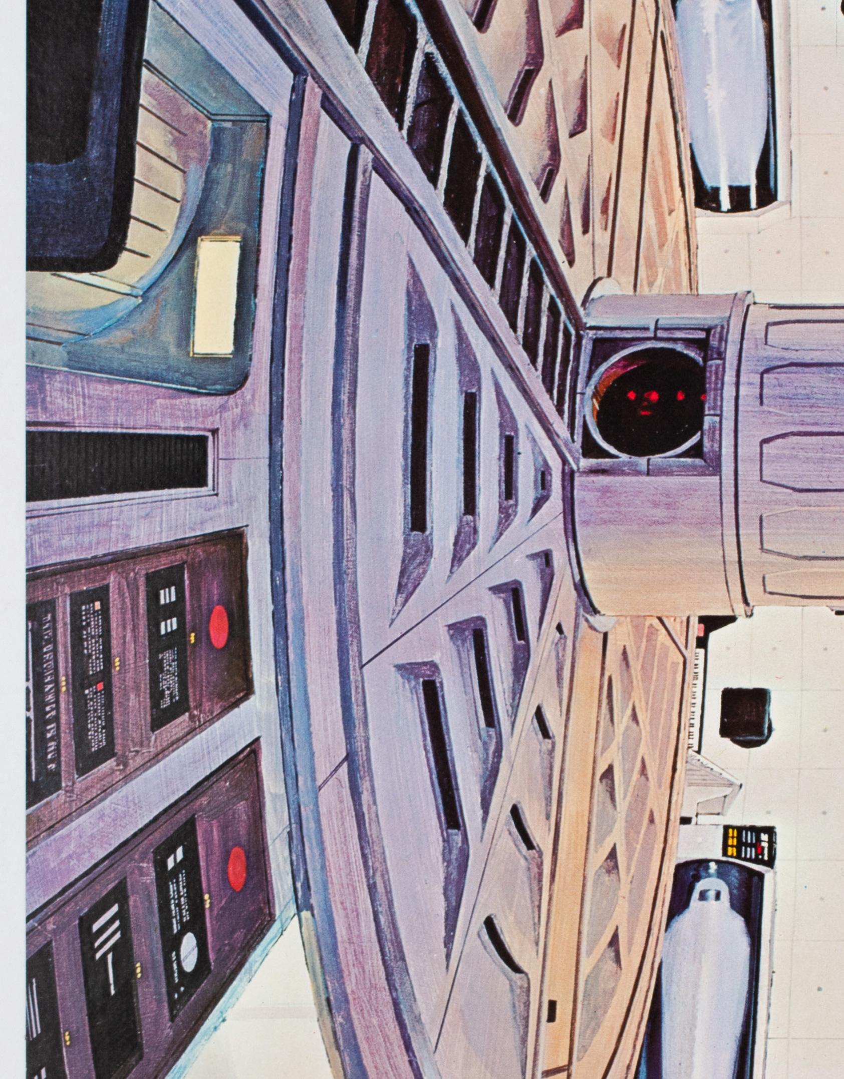 20th Century 2001 A Space Odyssey 1968 Personality Poster, Bob McCall For Sale