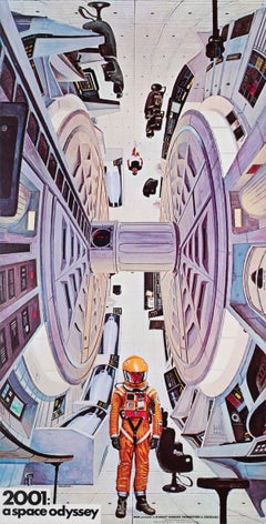 2001 A Space Odyssey 1968 Personality Poster, Bob McCall
