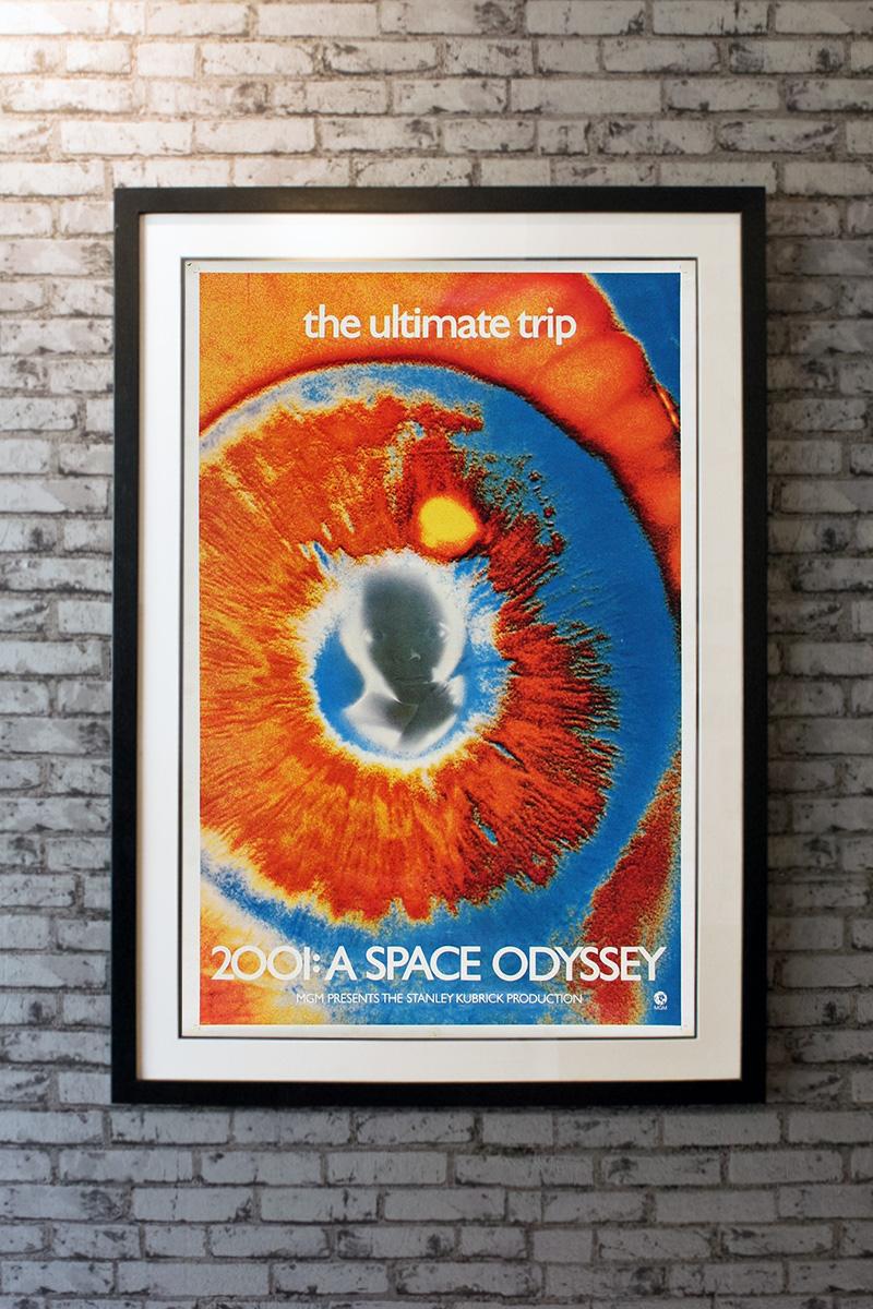 2001: A Space Odyssey '1968' Poster In Good Condition For Sale In London, GB