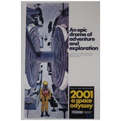 Vintage 2001: A Space Odyssey '1968' Poster