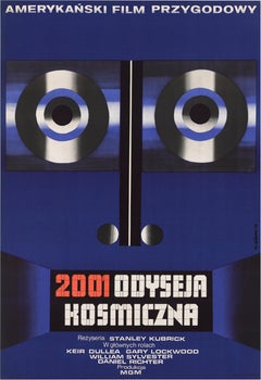 "2001: A Space Odyssey / 2001 Odyseja Kosmiczna" Original Polish Movie Poster