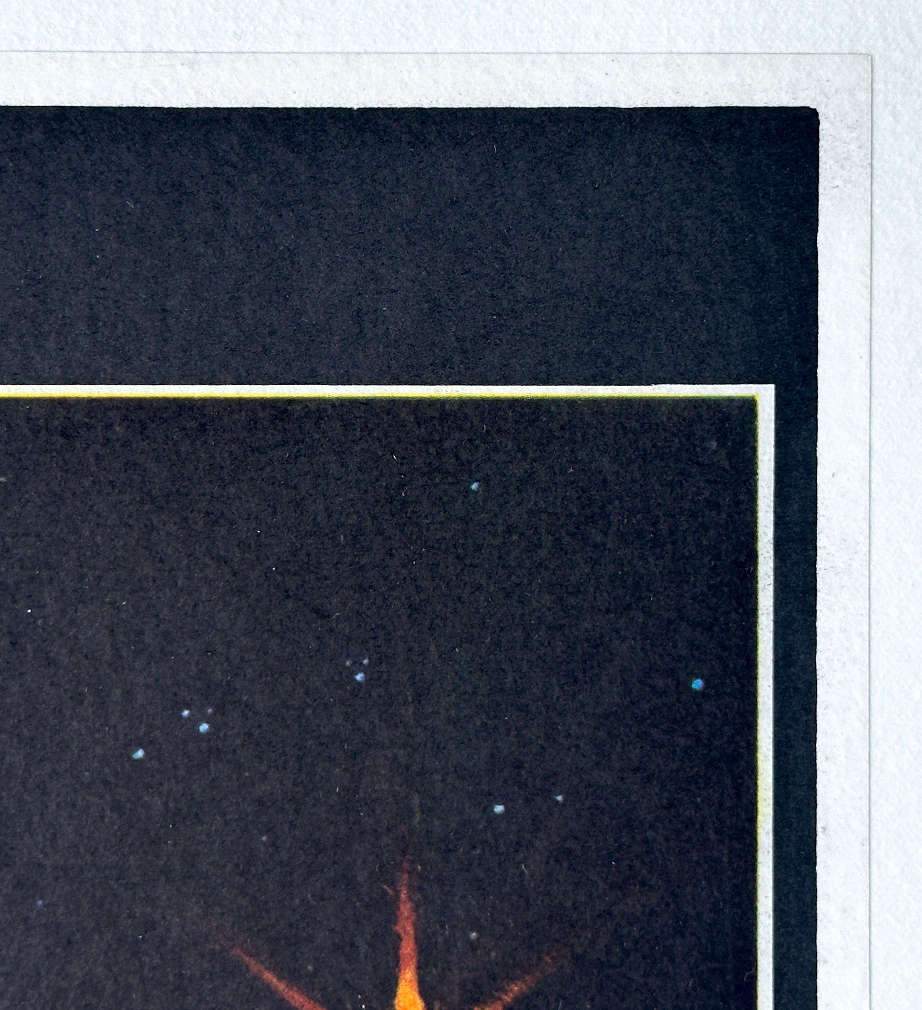 Poster cinematografico originale di '2001: A Space Odyssey', Regno Unito, 1968 In condizioni buone in vendita a Devon, GB