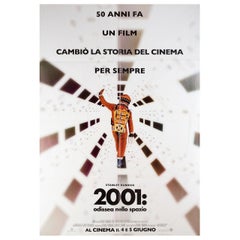 2001: A Space Odyssey R2018 Italian Due Fogli Film Poster
