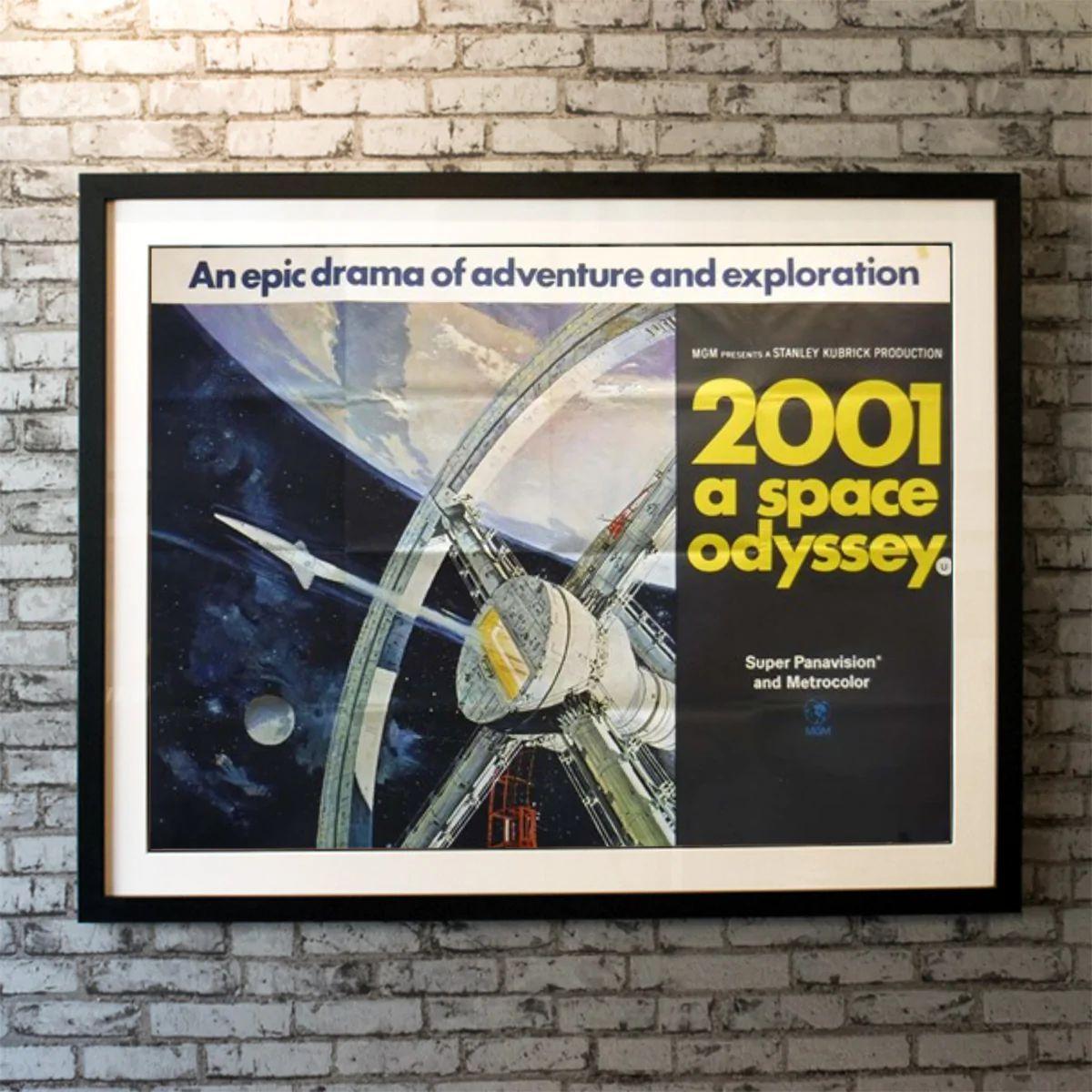2001: A Space Odyssey, Unframed Poster, 1968

UK Quad poster for Stanley Kubrick's Oscar winning visual tour-de-force 