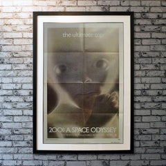 2001 : A Space Odyssey, affiche non encadrée, 1974