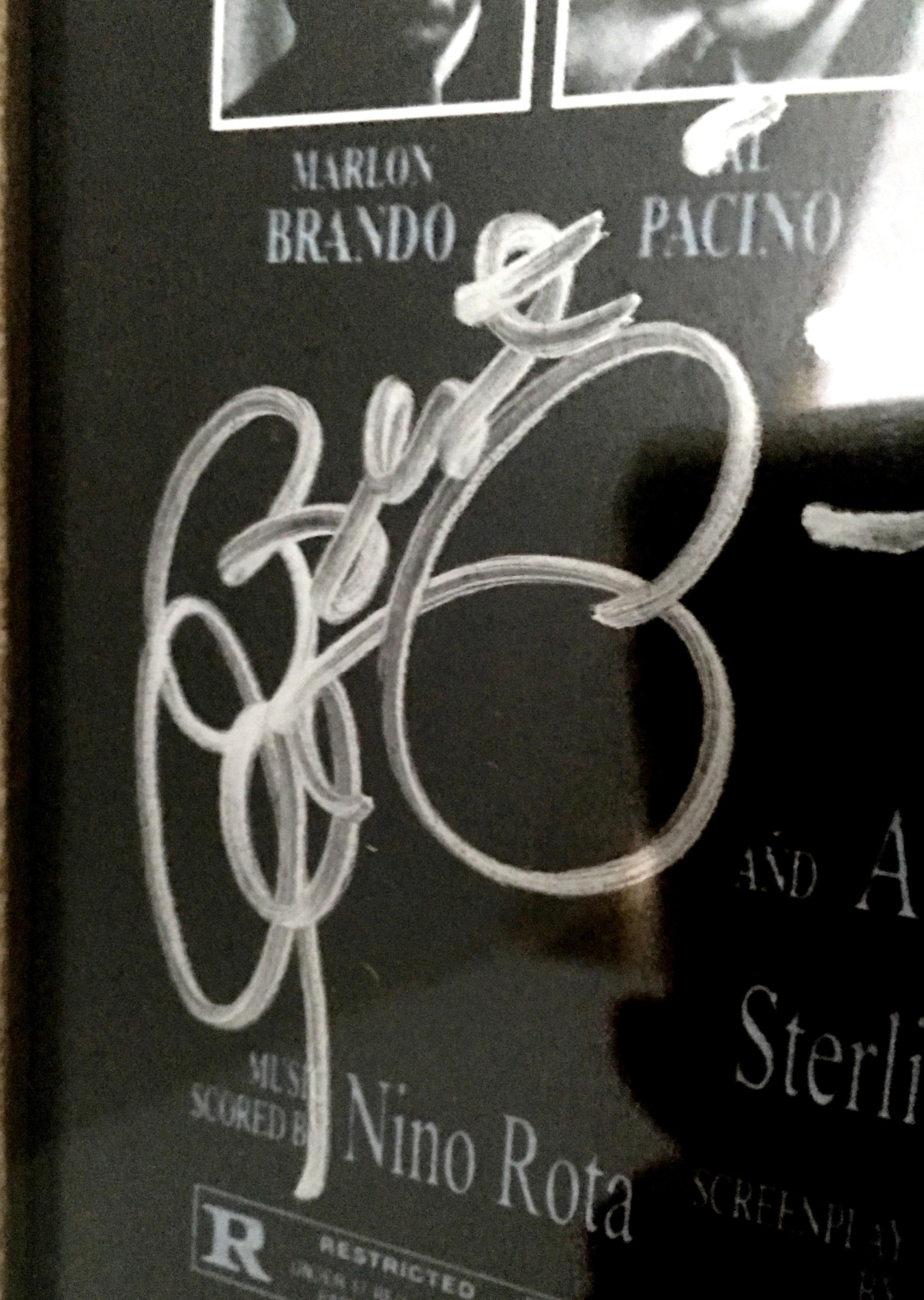 2001 Al Pacino Autographed 25th Anniversary 